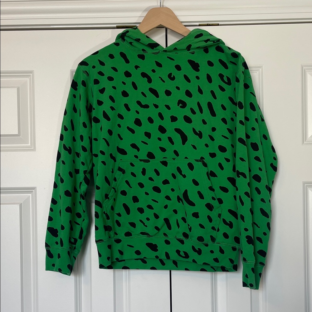 Clare V. Green Cheetah Spotted Hoodie - Picture 6 of 14